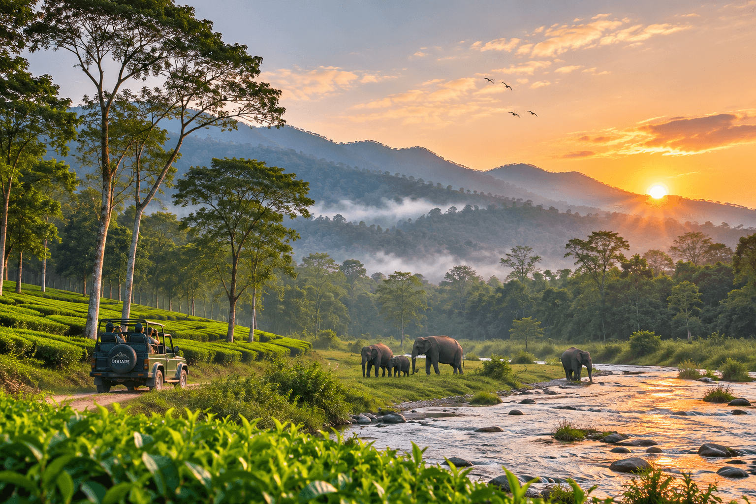 Scenic Dooars & Forest Safari — 4 Nights / 5 Days