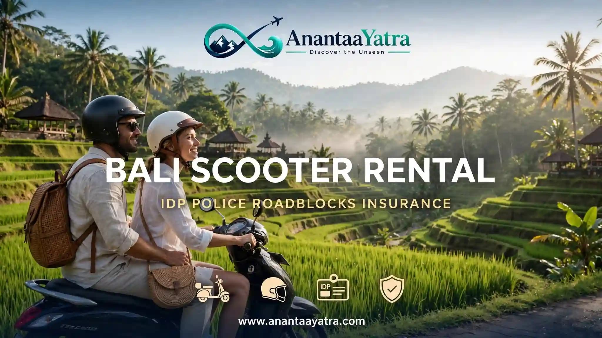 Bali Scooter Rental : IDP, Police Checks & Insurance