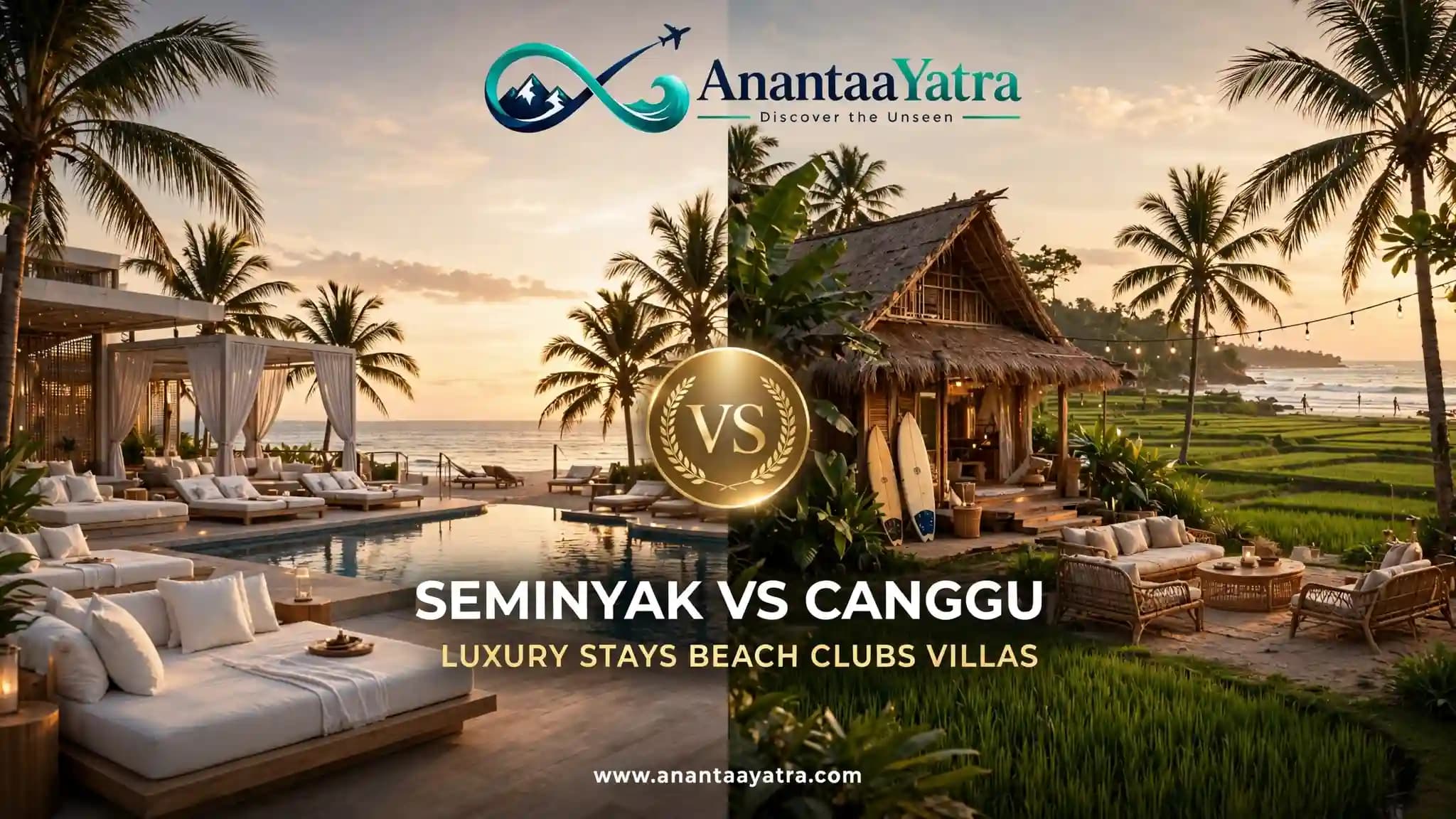 Seminyak vs Canggu: Luxury Stays, Villas & Beach Clubs
