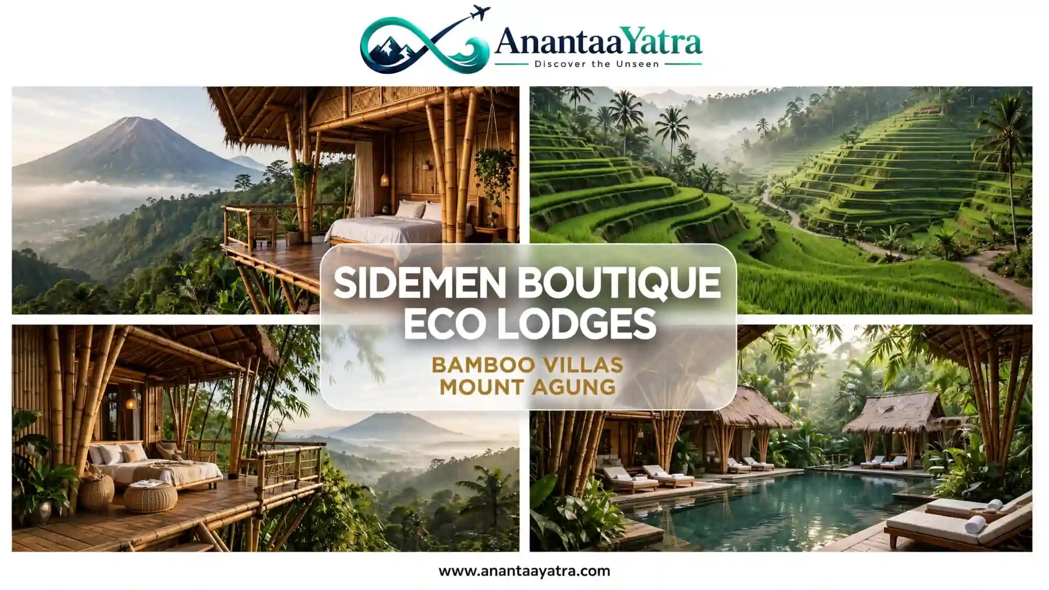 Sidemen Eco-Lodges: Bamboo Villas, Volcano Views & Slow Luxury